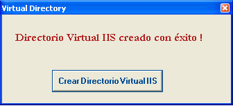 Directorio Virtual creado con xito!