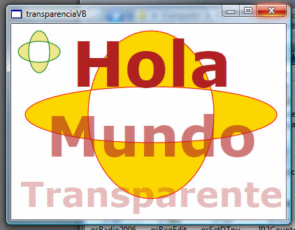 Figura 1. El programa funcionando en Windows Vista con Aero