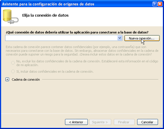 Figura 5. Elegir una conexi�n