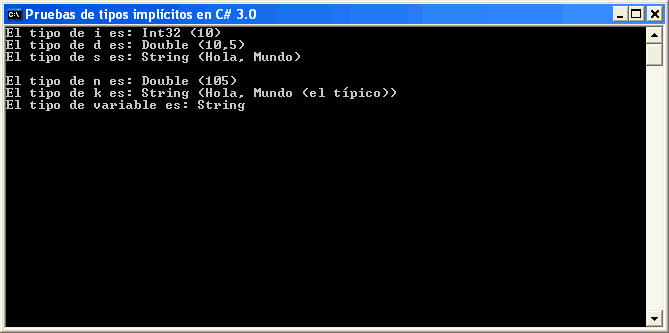 Figura 1. Salida del cdigo de ejemplo de tipos "normales" implcitos