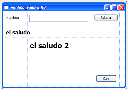 Figura 1. Diseador de formularios WinFX