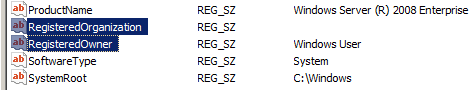 Figura 1. El nombre de usuario en Windows Server 2008 RC1