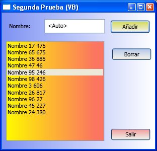 Figura 3. Un formulario de WinFX con colorines en ejecuci�n