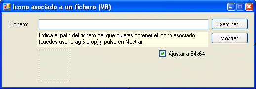 El formulario de la utilidad en modo diseo