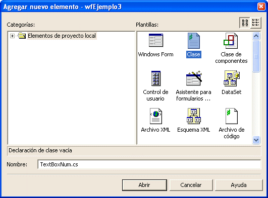 Windows Forms Paso a Paso, Ejemplo 3