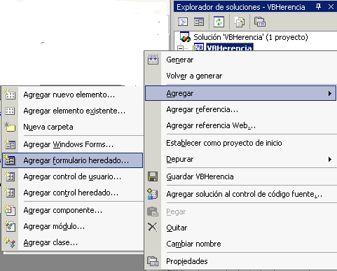Herencia en Visual Basic .Net
