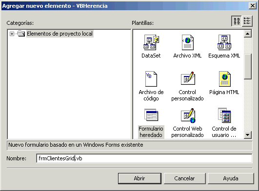 Herencia en Visual Basic .Net