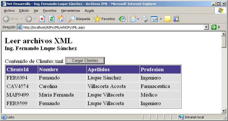 Archivos XML