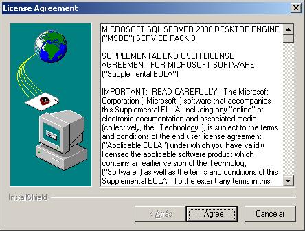 Instalando y Configurando MSDE y SQL Web Data Administrator