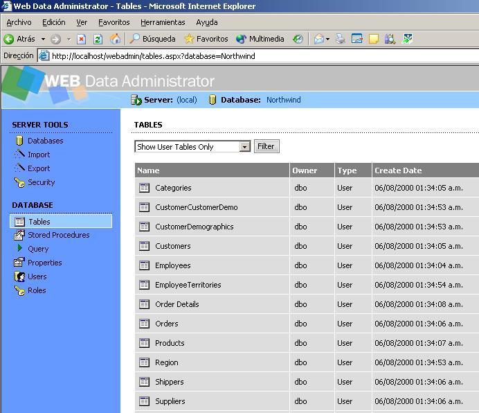 Instalando y Configurando MSDE y SQL Web Data Administrator