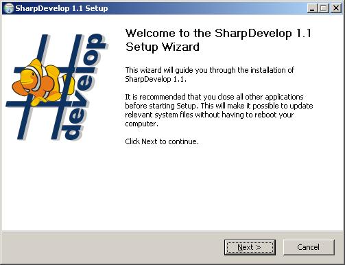 Instalando SharpDevelop