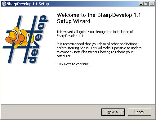 Instalando SharpDevelop