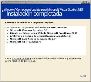 Instalando Visual Studio .NET 2003