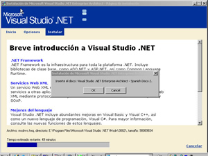 Instalando Visual Studio .NET 2003