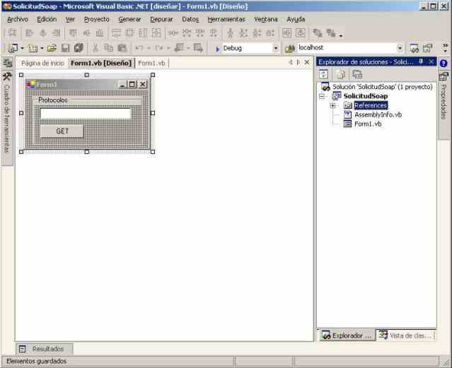 aplicacin Windows Forms para prueba de Protocolo