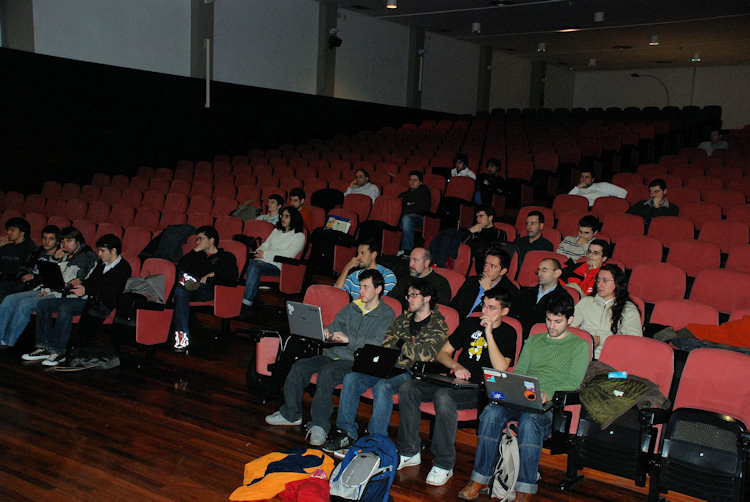 Asistentes al evento de La Coruña