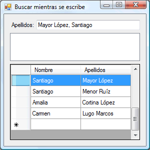 Figura 5. Ahora el primero que se muestra es otro