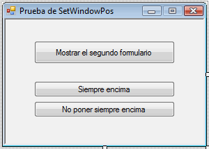 Figura 1. El formulario principal en modo diseño