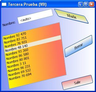 Figura 8. Podemos hacer cualquier cosa con XAML