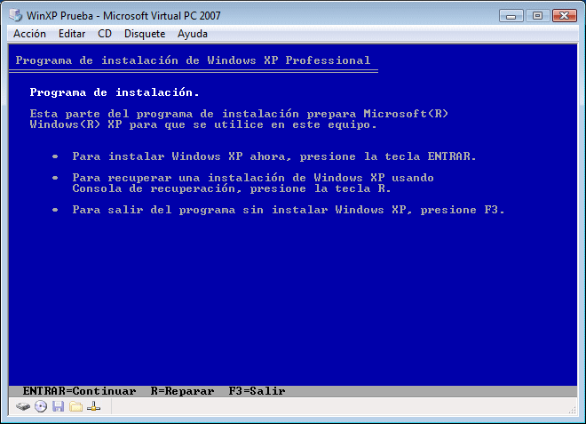 Figura 2. La instalación es similar a un equipo normal