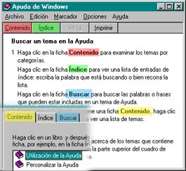 Explicaci�n de c�mo utilizar la ayuda