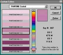 Colores personalizados